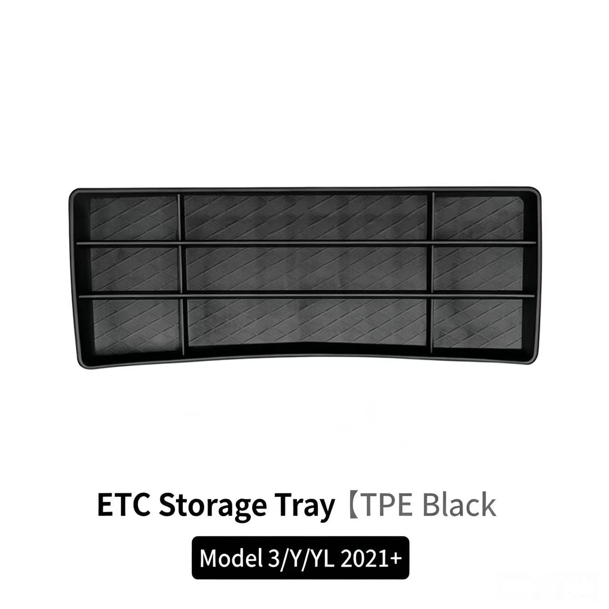 Tesla Model 3 Model Y Screen Rear ETC Storage Tray, Dash Organizer for Refreshed & Old Version