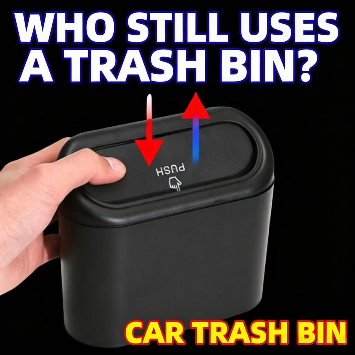 Car Trash Can for Tesla Model 3, Model Y, New Model 3, New Model S, With 20 Garbage Bags
