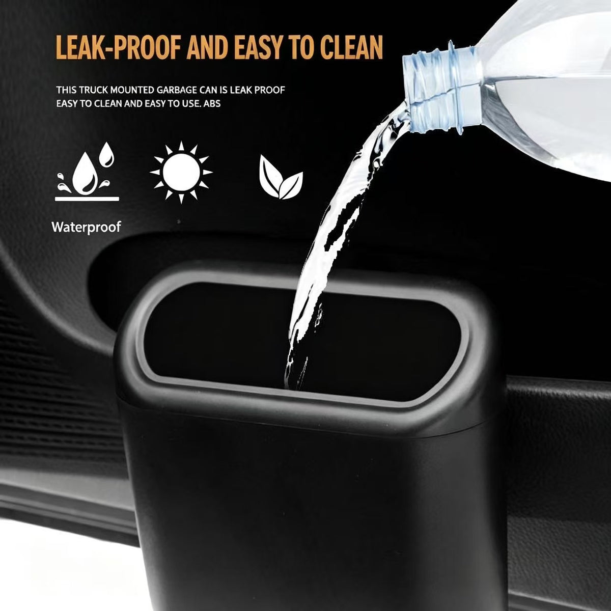 Car Trash Can for Tesla Model 3, Model Y, New Model 3, New Model S, With 20 Garbage Bags