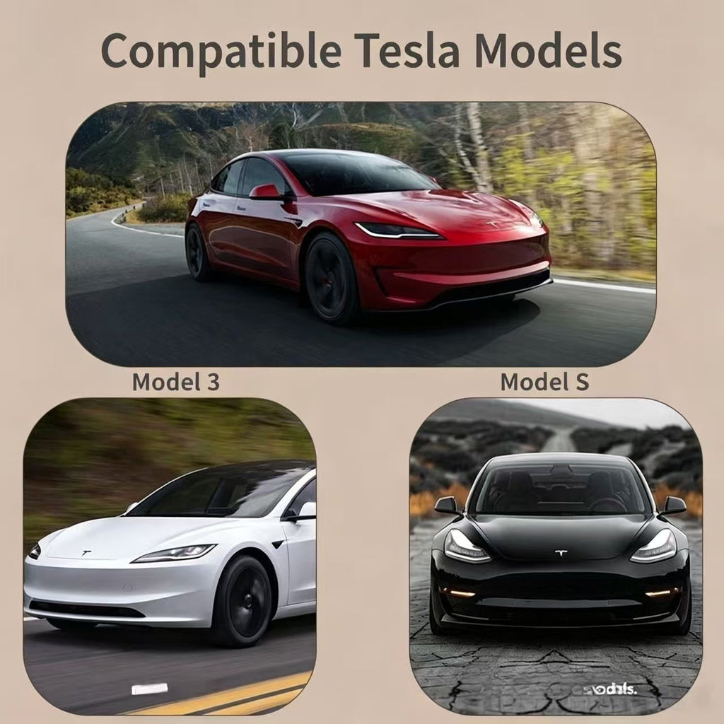 Tesla Caliper Covers for Model 3 / New Model 3 / Model Y / Refreshed Model Y, Aluminum Alloy Brake Caliper Protector