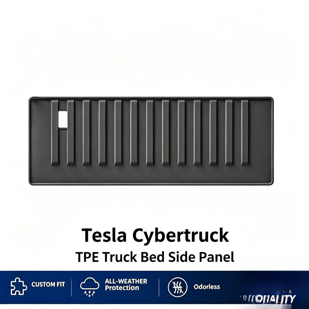 ull Set TPE Floor Mats for Tesla Cybertruck, All Weather Custom Fit Floor Liners, Front & Rear Floor Mat, Frunk Mat & Truck Bed Mat, Odorless Waterproof Car Mats