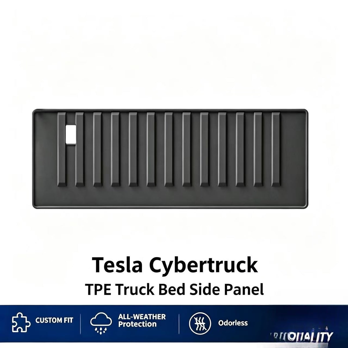 ull Set TPE Floor Mats for Tesla Cybertruck, All Weather Custom Fit Floor Liners, Front & Rear Floor Mat, Frunk Mat & Truck Bed Mat, Odorless Waterproof Car Mats